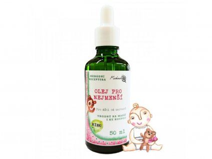 81 1 medarek olej pro nejmensi 50 ml ilustrace