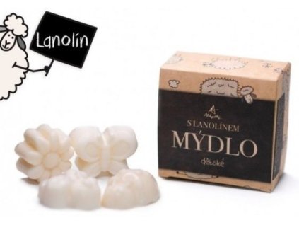 detske mydlo s lanolinem mini serie