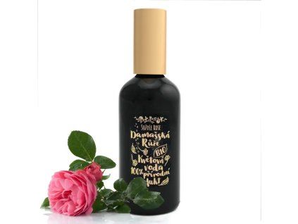 Bio Kvetova voda Damasska ruze v rozprasovaci SoZoLe Rose 1024x1024