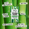The Cheeky Panda Jednorázové kapesní bambusové kapesníky bílé 3 vrstvé balení 8 ks