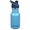 Dětská nerezová lahev Klean Kanteen Kid Classic Narrow w/Kid Sport Cap - 355 ml